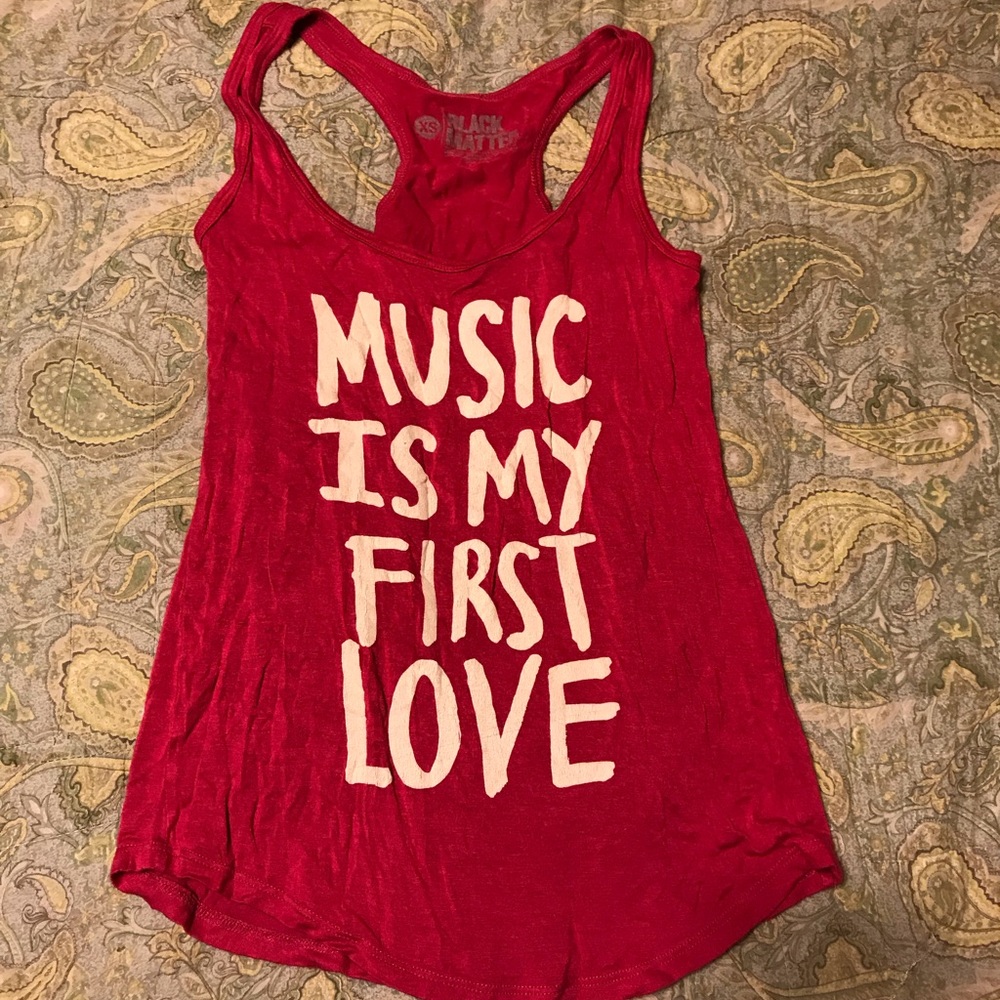 Pink tank top